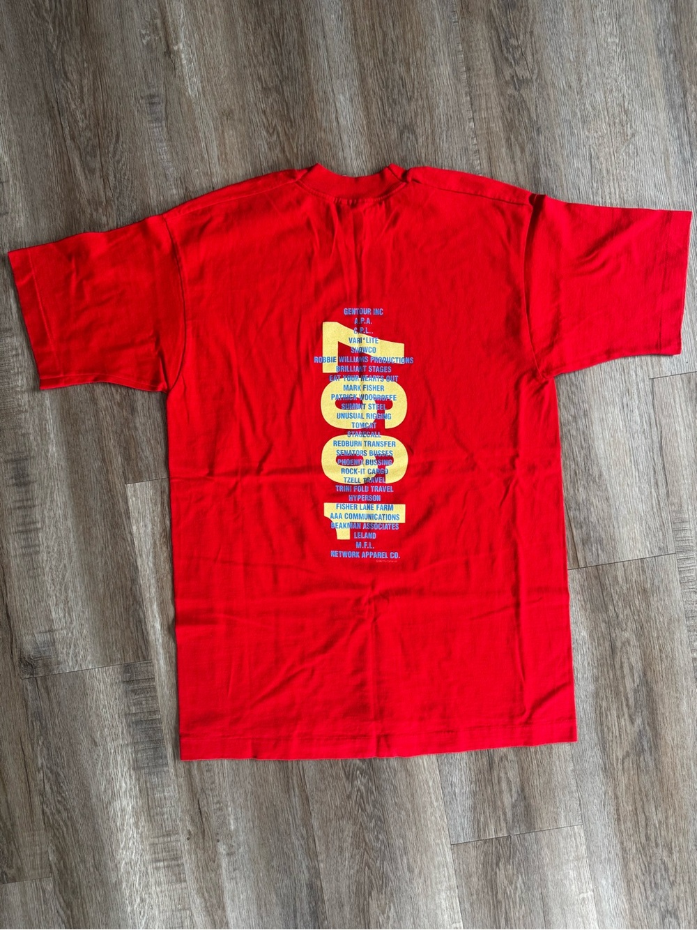 Vintage 1997 Phil Collins A Trip Into The Light T-Shirt single stitch - Large - Picture 5 of 7